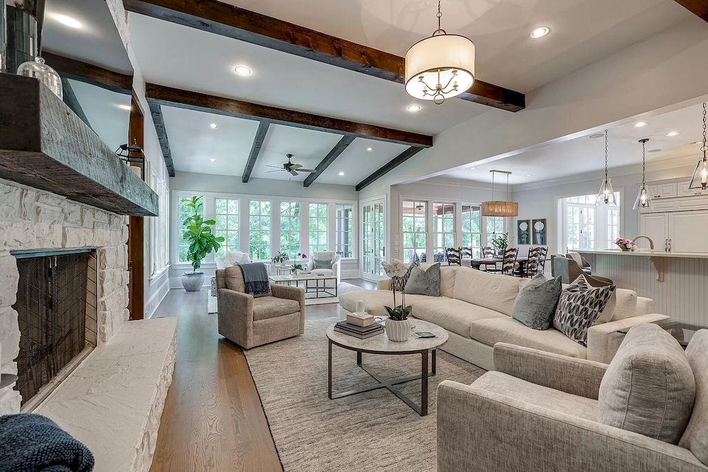 The Home in Tennessee offers both luxury & tranquility, creating the most comfortable of living spaces, now available for sale. This home located at 1205 Talon Way, Franklin, Tennessee