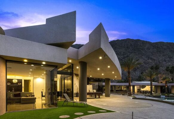 This $5,695,000 Indian Wells Home showcases The Stunning Architecture