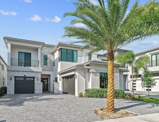 This Fabulous $4,250,000 New Home in Boca Raton is Perfect for Resort Style Living