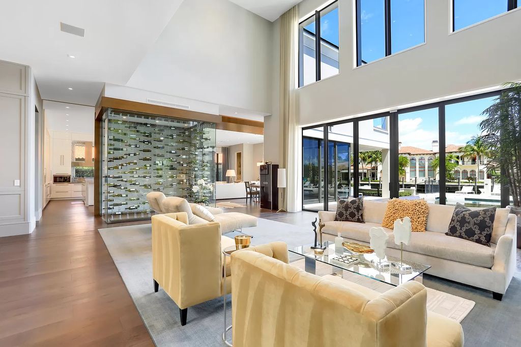 The Home in Boca Raton is a meticulously maintained two story Transitional contemporary waterfront residence features ocean access now available for sale. This home located at 701 Sanctuary Dr, Boca Raton, Florida