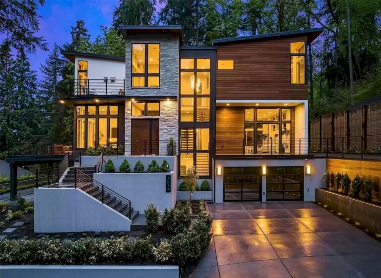 True Haven of Cutting Edge Design and Uncompromised Sophistication in Washington Listed at $6,800,000