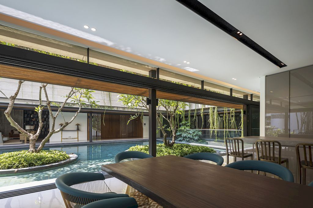 Water Garden House in Singapore by Wallflower Architecture