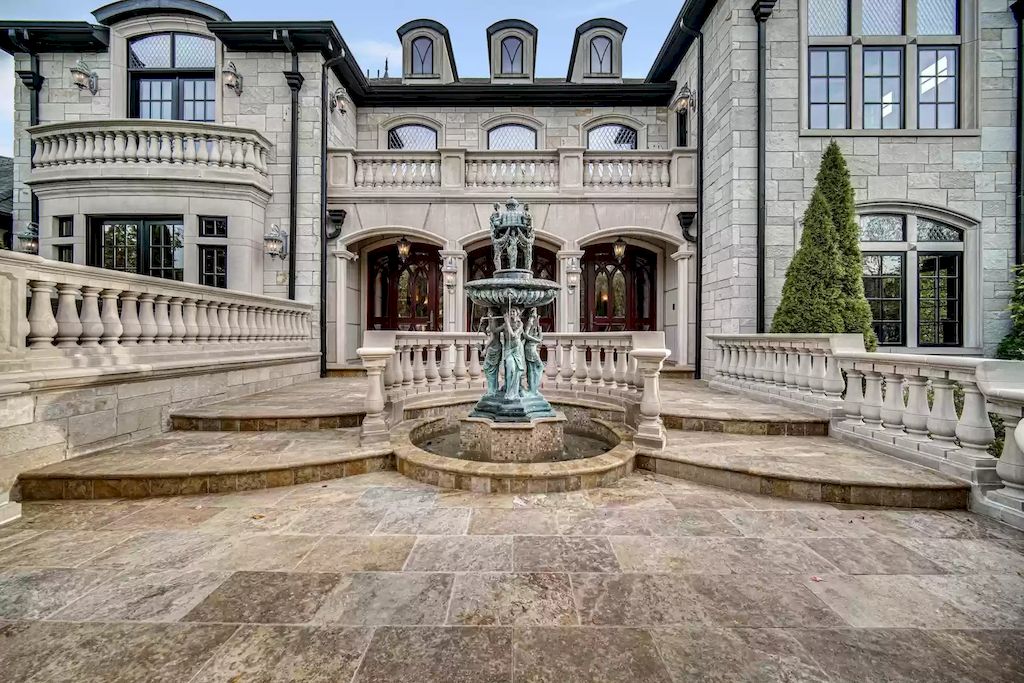 The Home in Illinois is a luxurious home with awe inspiring architectural facade highlighted by limestone and stone, now available for sale. This home located at 13360 W 167th St, Homer Glen, Illinois