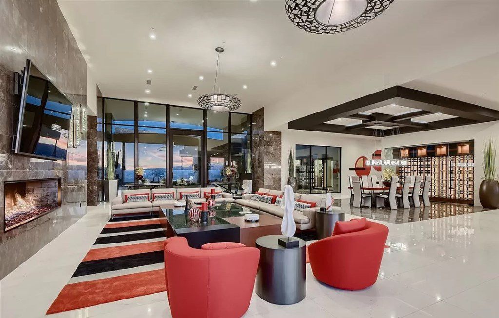 Single Story Residence in Nevada by Sun West Custom Homes sells for $15,999,000