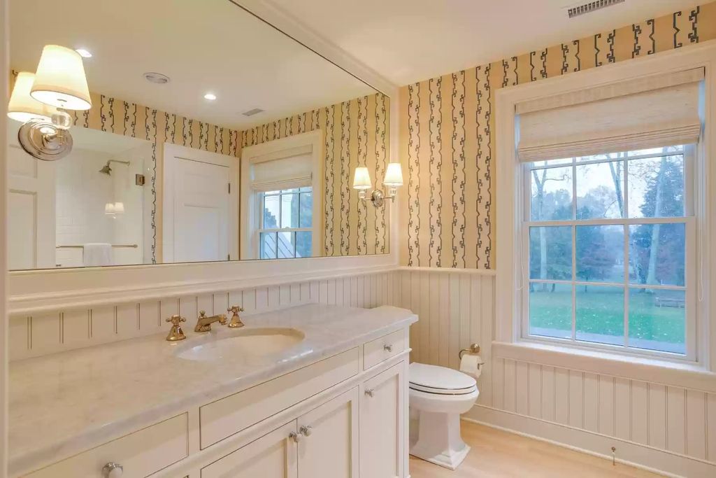 The Property in Virginia is classic farm house under went a complete renovation in 2018 revealing a new design, now available for sale. This home located at 4545 Louisa Rd, Keswick, Virginia