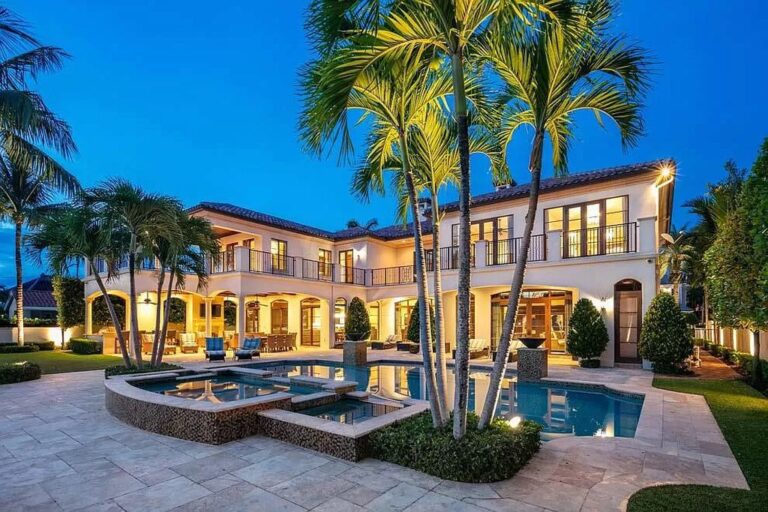 A Beautiful Home in Boca Raton with Luxurious Furnishings Throughout Asking for $16,500,000
