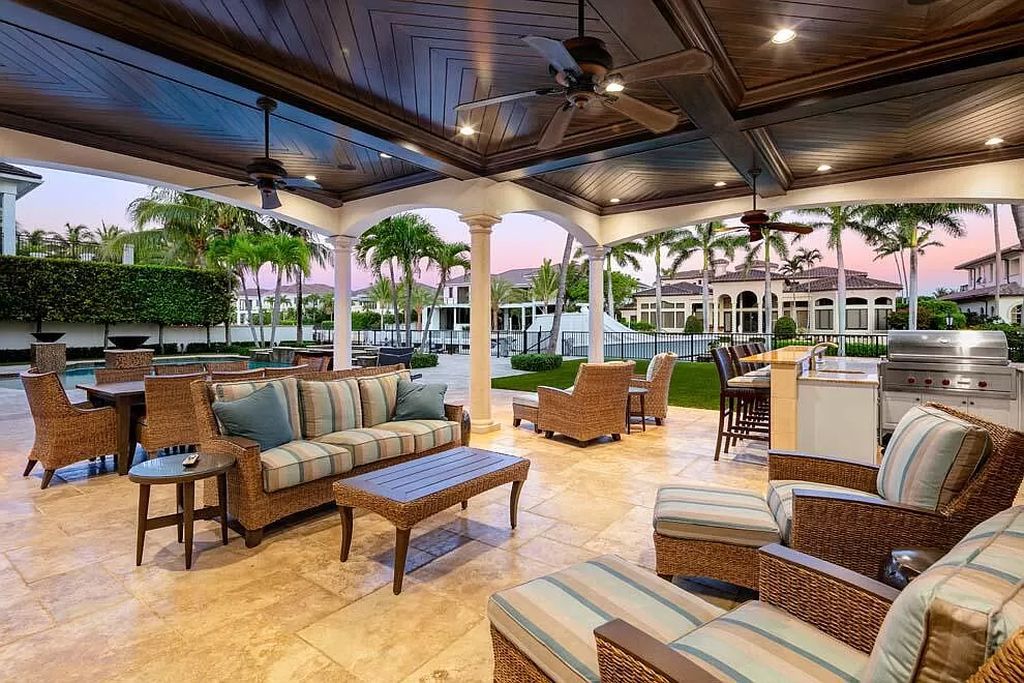 The Home in Boca Raton is a beautiful residence set on one of the most coveted waterfront sections of Royal Palm Yacht & Country Club now available for sale. This home located at 521 E Alexander Palm Rd, Boca Raton, Florida