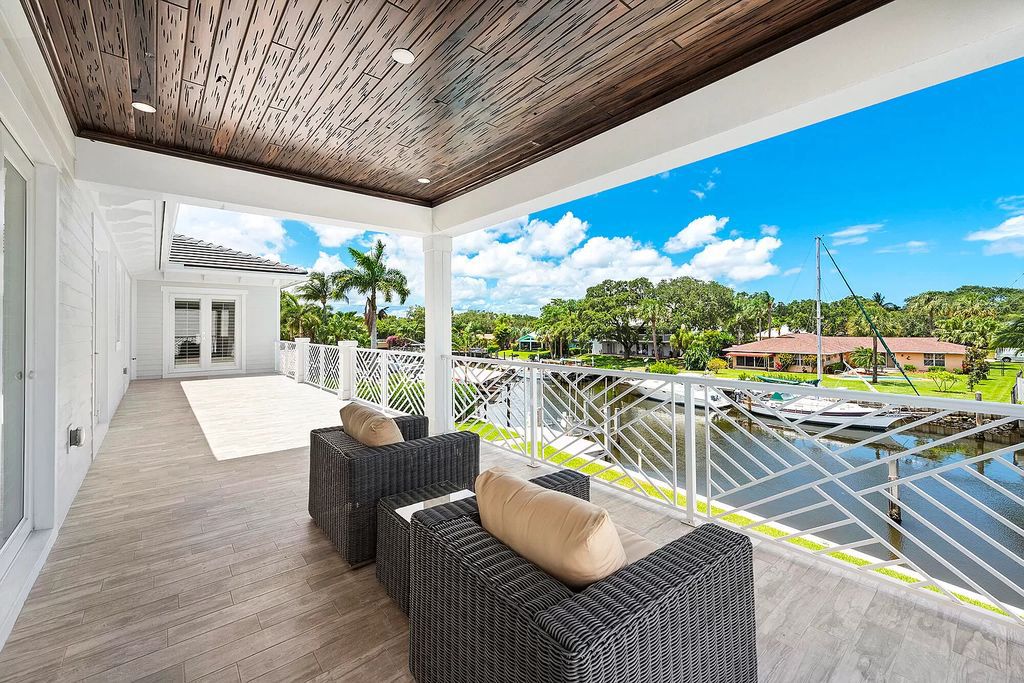 The Palm Beach Gardens Home is a newer custom built luxurious residence with high end finishes throughout now available for sale. This house located at 2169 Driftwood Cir, Palm Beach Gardens, Florida