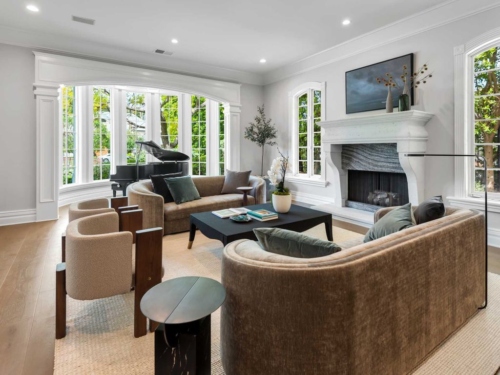 The Home in Encino is an East Hamptons style property offers resort-style living within the prestigious guard-gated Royal Oaks Colony now available for sale. This home located at 11630 Moraga Ln, Encino, California