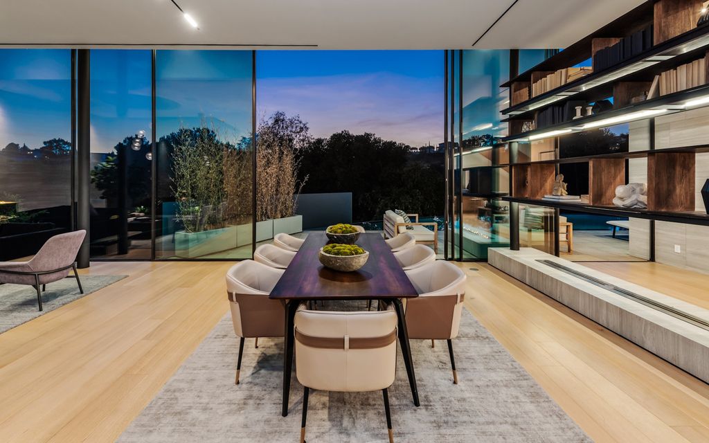 The Home in Beverly Hills is an ultra-modern estate with the finest of details, luxurious amenities, and expansive spaces is perfectly crafted for entertainment now available for sale. This home located at 9322 Hazen Dr, Beverly Hills, California