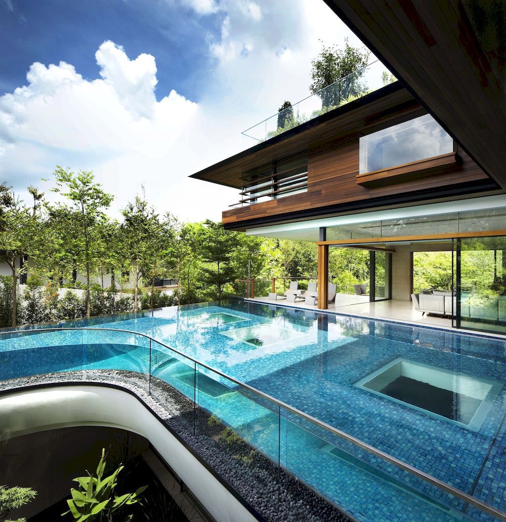 Botanica House Over the Lush Nature in Singapore by Guz Architects