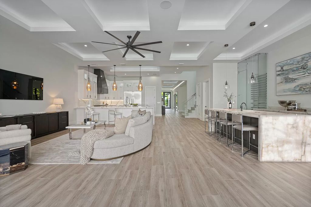 The Home in Lake Worth is a brand new construction on Hypoluxo Island with stunning modern contemporary design and insane wide Intracoastal views now available for sale. This home located at 701 S Atlantic Dr, Lake Worth, Florida