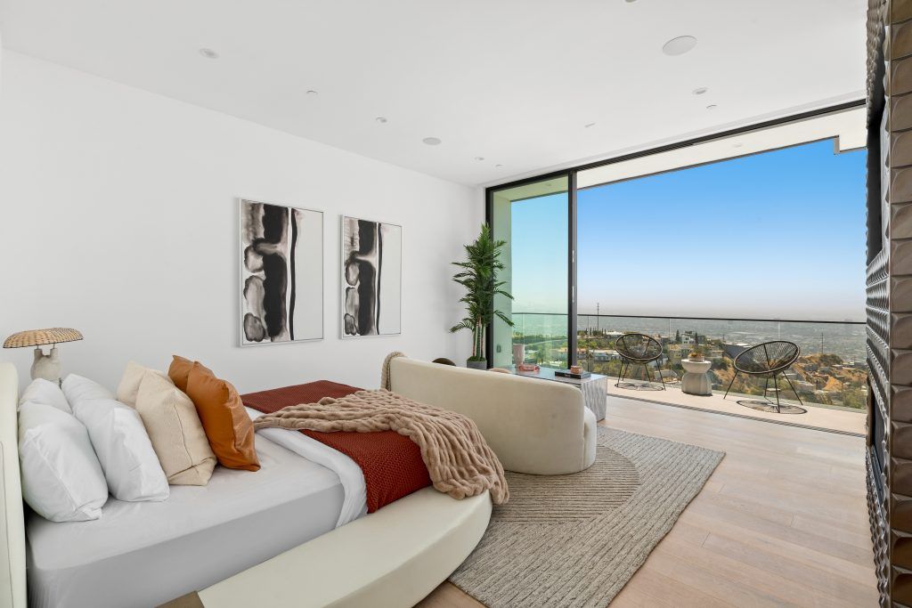 The Home in Los Angeles is a spectacular residence on a private drive off Sunset Plaza with breathtaking panoramic downtown views now available for sale. This home located at 1916 Sunset Plaza Dr, Los Angeles, California