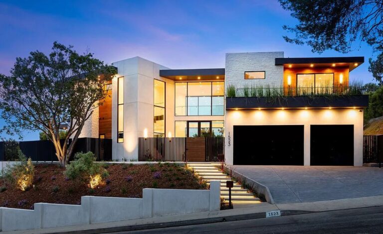 Brand New Incredible Bel Air Home presents Excellent Attention to Detail hits The Market for $11,595,000