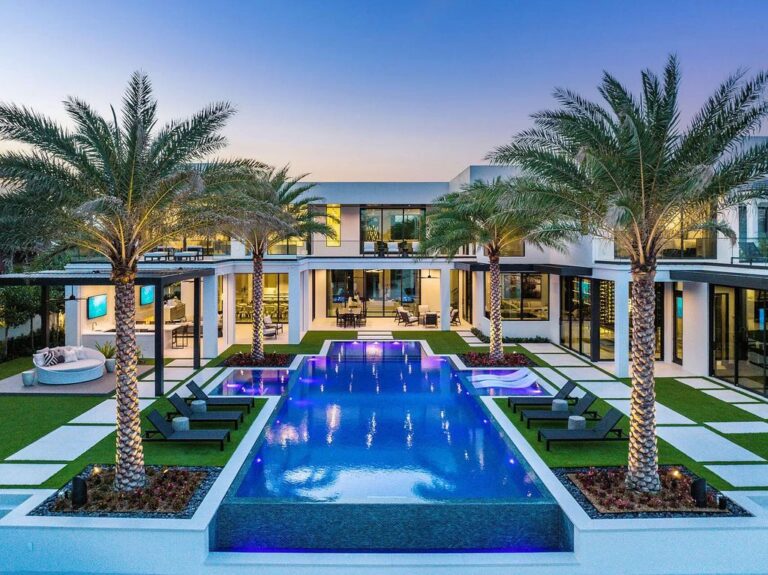Brand New Modern Mansion on the Most Prestigious Community in Boca Raton hits The Market for $29,950,000
