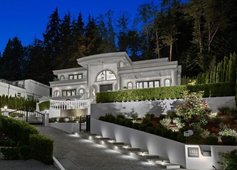 Elegance and Character are Embedded in Every Feature of This C$12,988,000 Home in  West Vancouver
