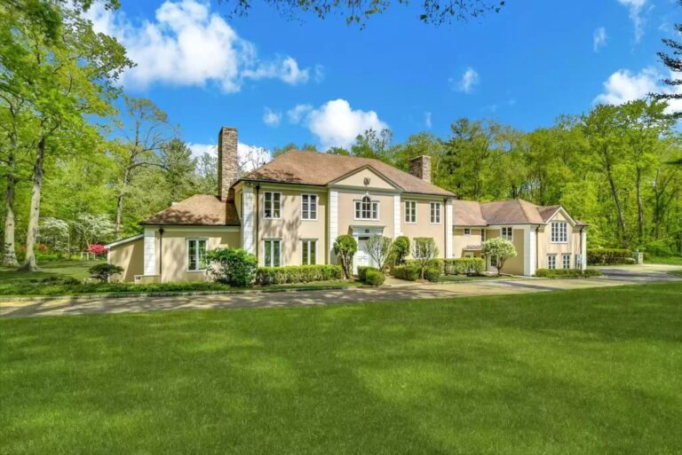 Enjoy Natural Beauty in Connecticut through Nearly Every Window of this $3,850,000 Stunning Private Estate