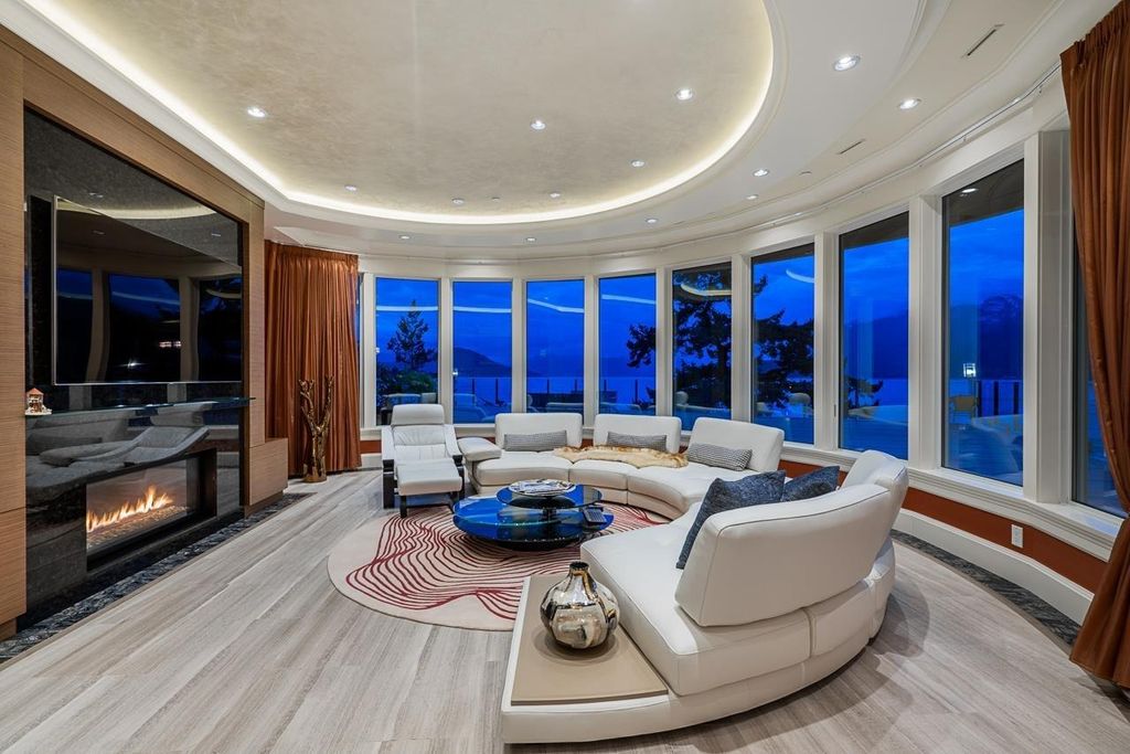 The Estate in West Vancouver is a luxurious home with stunning ocean views, now available for sale. This home located at 6935 Isleview Rd, West Vancouver, BC V7W 2L1, Canada