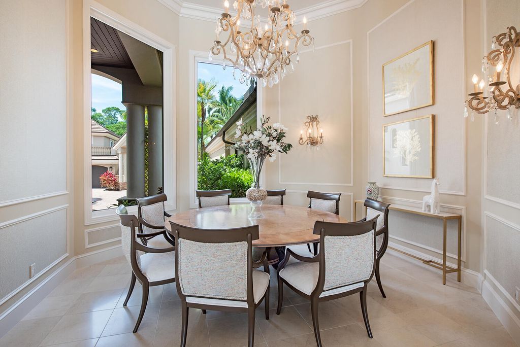 The Home in Naples is an outstanding property on nearly three quarters of an acre in prestigious Port Royal perfect for entertaining now available for sale. This home located at 818 Nelsons Walk, Naples, Florida