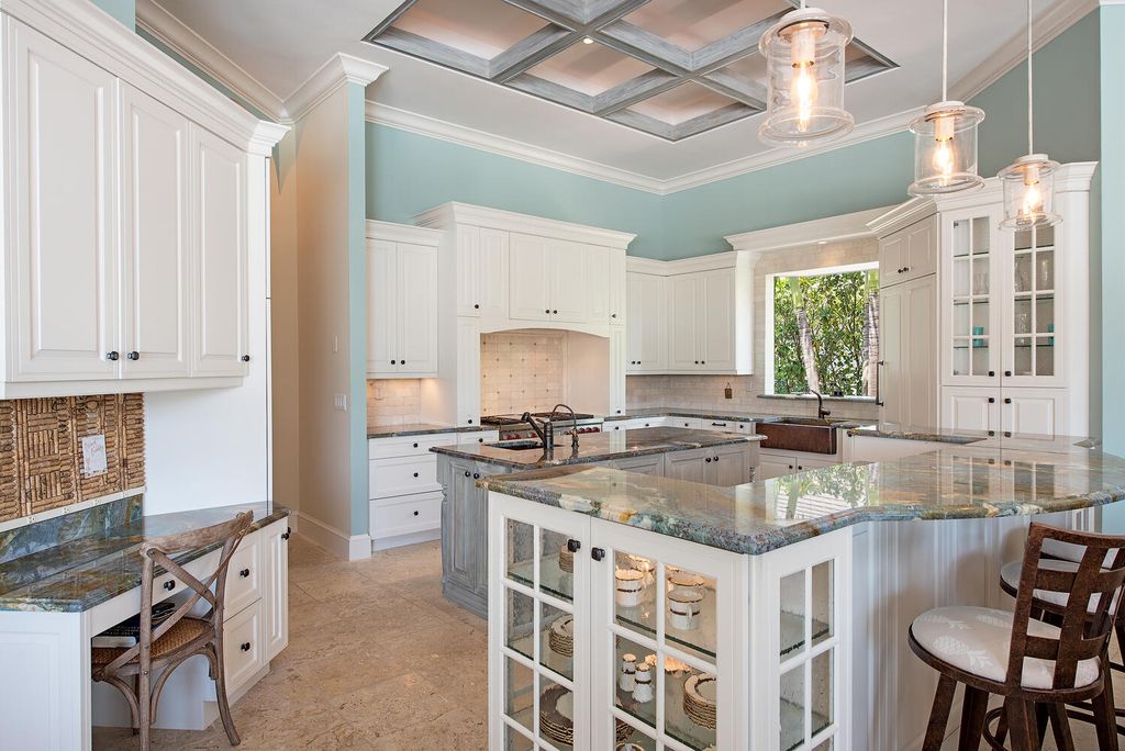 The Home in Naples is an outstanding property on nearly three quarters of an acre in prestigious Port Royal perfect for entertaining now available for sale. This home located at 818 Nelsons Walk, Naples, Florida