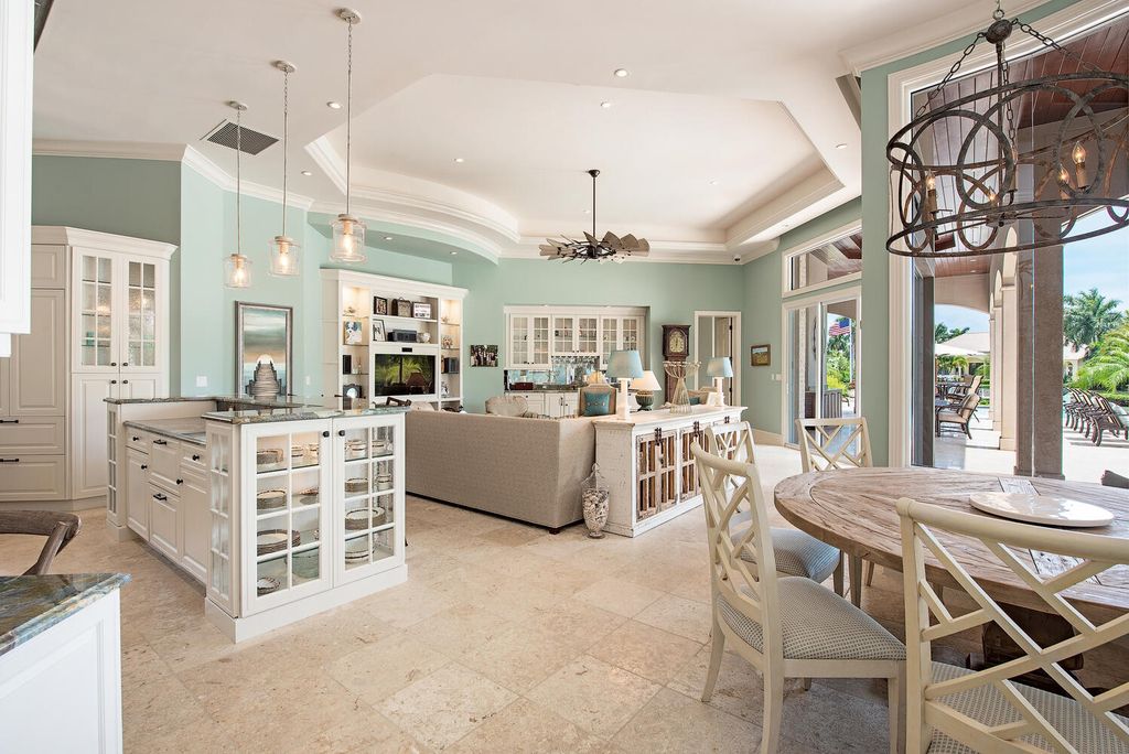 The Home in Naples is an outstanding property on nearly three quarters of an acre in prestigious Port Royal perfect for entertaining now available for sale. This home located at 818 Nelsons Walk, Naples, Florida