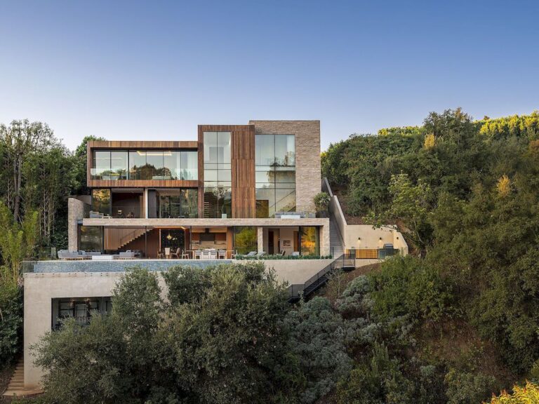 San Remo House Steeps on the Rugged Hillside by ShubinDonaldson