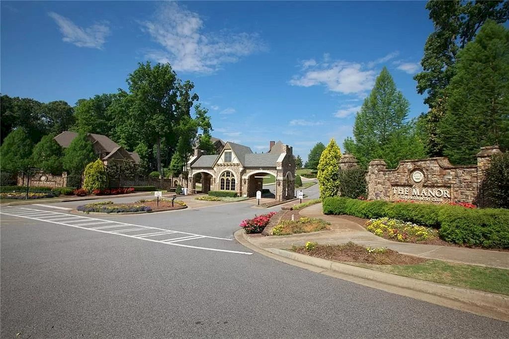 The Estate in Georgia is a luxurious home equipped with luxurious woodwork, trim, flooring, tile, plumbing fixtures and light fixtures now available for sale. This home located at 3150 Manor Bridge Dr, Milton, Georgia; offering 06 bedrooms and 10 bathrooms with 16,000 square feet of living spaces.