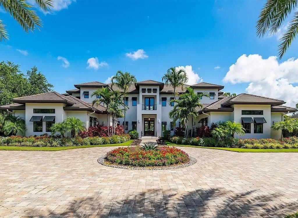 The Home in Naples is a spectacular estate in the sought-after community of Pine Ridge Estates has been masterfully designed for absolute privacy and opulence now available for sale. This home located at 119 Carica Rd, Naples, Florida