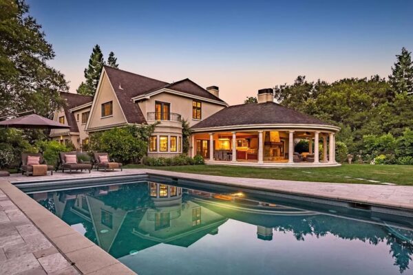 $14.5m Prestigious Home In Atherton Built With Absolute Comfort And Luxury