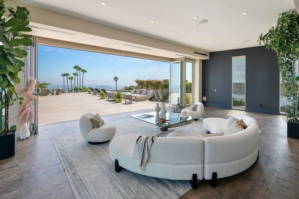 The Los Angeles Home is a custom built estate has 7,000 square foot of outdoor entertainment terraces with the views of the world now available for sale. This home located at 9369 Nightingale Dr, Los Angeles, California