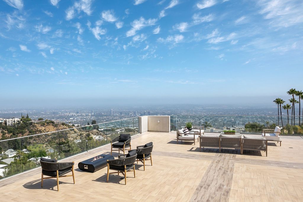 The Los Angeles Home is a custom built estate has 7,000 square foot of outdoor entertainment terraces with the views of the world now available for sale. This home located at 9369 Nightingale Dr, Los Angeles, California