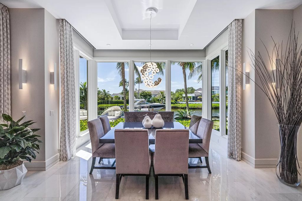 The Home in Jupiter is a Contemporary Turtle Beach Construction Custom Waterfront Estate was built with top of the line materials and ultimate craftmanship now available for sale. This home located at 177 Commodore Dr, Jupiter, Florida