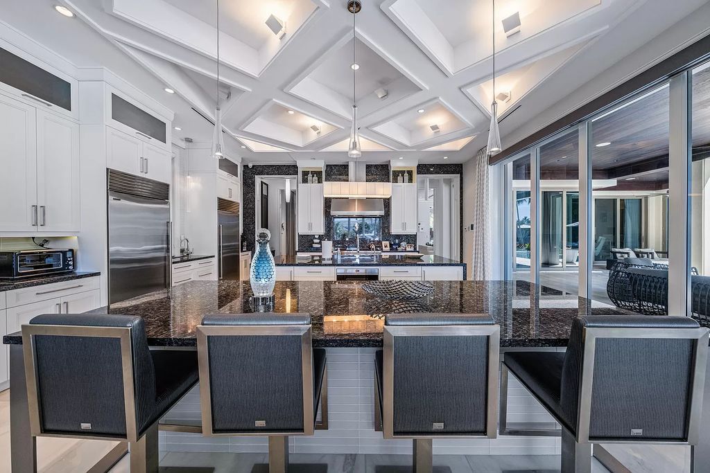 The Home in Jupiter is a Contemporary Turtle Beach Construction Custom Waterfront Estate was built with top of the line materials and ultimate craftmanship now available for sale. This home located at 177 Commodore Dr, Jupiter, Florida