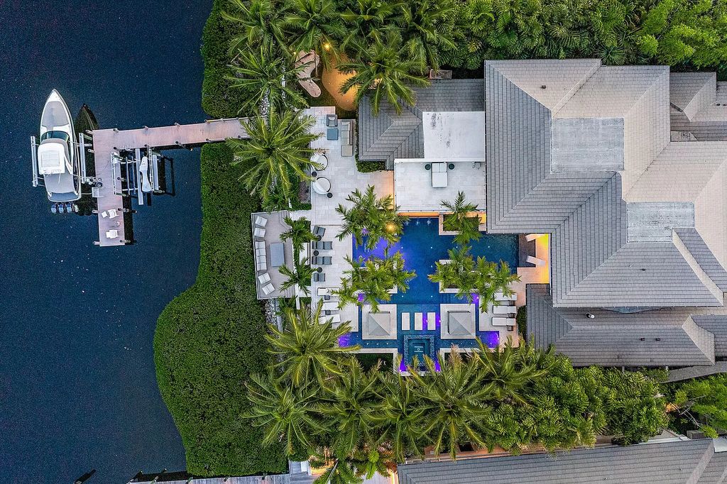 The Home in Jupiter is a Contemporary Turtle Beach Construction Custom Waterfront Estate was built with top of the line materials and ultimate craftmanship now available for sale. This home located at 177 Commodore Dr, Jupiter, Florida