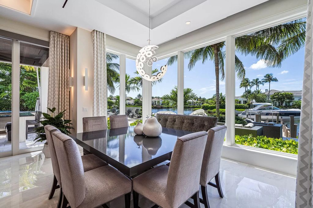 The Home in Jupiter is a Contemporary Turtle Beach Construction Custom Waterfront Estate was built with top of the line materials and ultimate craftmanship now available for sale. This home located at 177 Commodore Dr, Jupiter, Florida