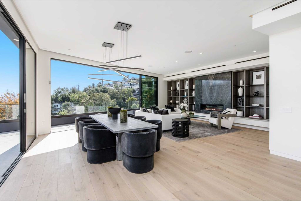 The Home in Los Angeles is a brand new modern gated view property was designed with both entertaining and everyday living in mind now available for sale. This home located at 1947 Glencoe Way, Los Angeles, California