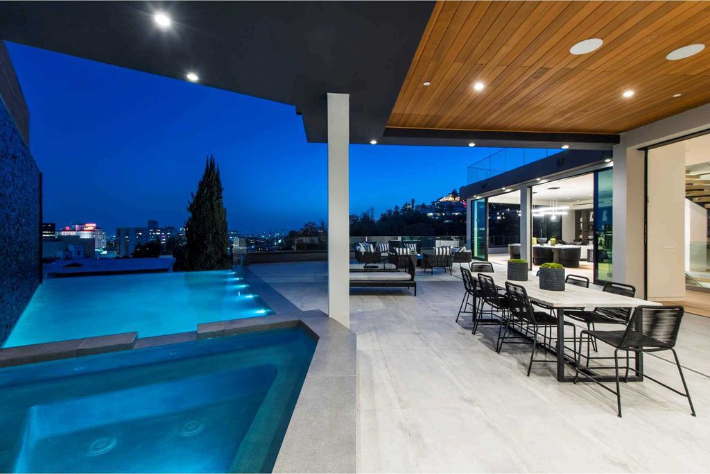 The Home in Los Angeles is a brand new modern gated view property was designed with both entertaining and everyday living in mind now available for sale. This home located at 1947 Glencoe Way, Los Angeles, California