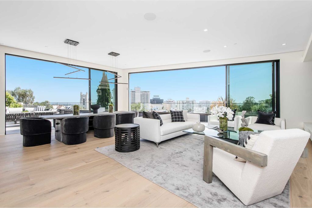 The Home in Los Angeles is a brand new modern gated view property was designed with both entertaining and everyday living in mind now available for sale. This home located at 1947 Glencoe Way, Los Angeles, California