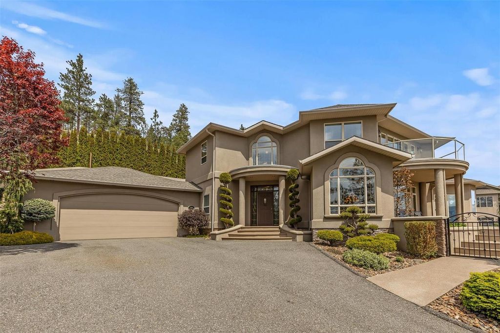 The Property in West Kelowna would be perfect for a corporate retreat, bed & breakfast, or for multiple families, now available for sale. This home located at 1296 Timothy Pl #1284, West Kelowna, BC V1Z 3N2, Canada