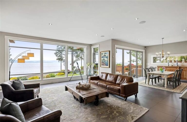 This C5,250,000 Waterfront Home in Parksville Affords ResortStyle