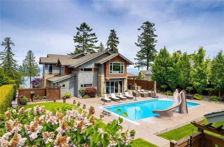 This C5,250,000 Waterfront Home in Parksville Affords ResortStyle