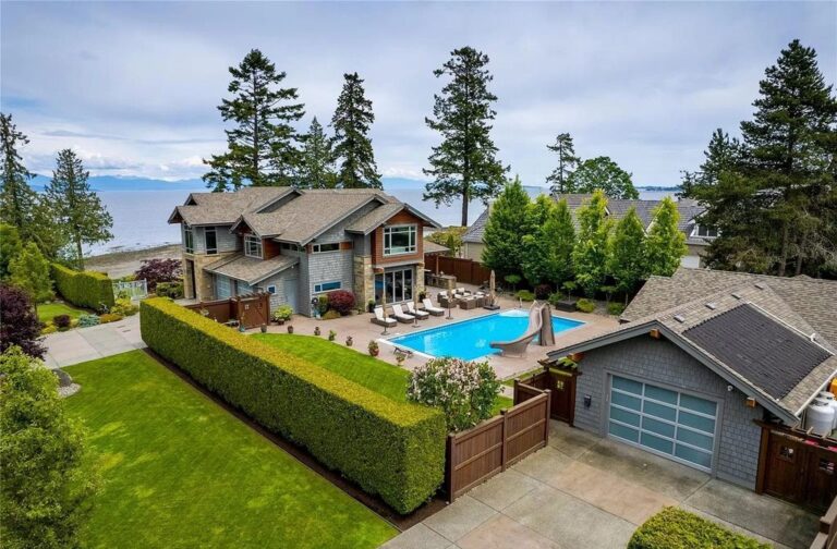 This C5,250,000 Waterfront Home in Parksville Affords ResortStyle