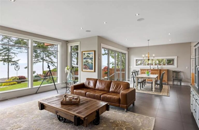 This C5,250,000 Waterfront Home in Parksville Affords ResortStyle