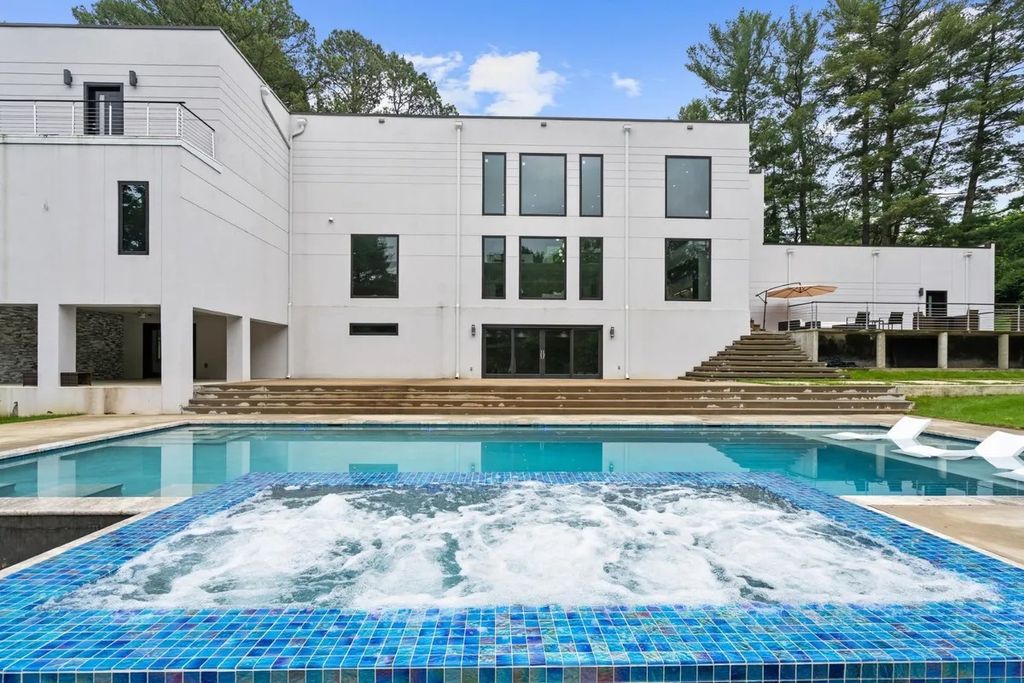 The Residence in Virginia is a modern masterpiece with the flexibility to both entertain and to live comfortably, now available for sale. This home located at 9100 Mill Pond Valley Dr, Mc Lean, Virginia