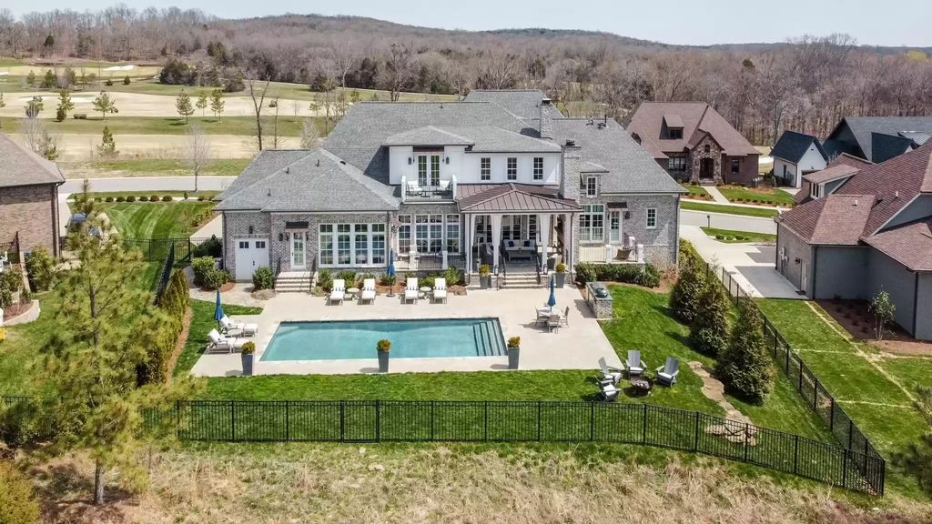 The Home in Tennessee is a luxurious home located in the exclusive Troubadour Golf & Field Club now available for sale. This home located at 7080 Lanceleaf Dr, College Grove, Tennessee; offering 04 bedrooms and 07 bathrooms with 5,842 square feet of living spaces.