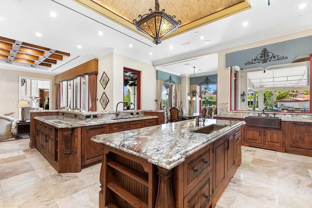 The Mansion in Boca Raton is a true residential original in South Florida nestled on a coveted lot with 258 feet of water frontage now available for sale. This home located at 700 Osprey Point Cir, Boca Raton, Florida