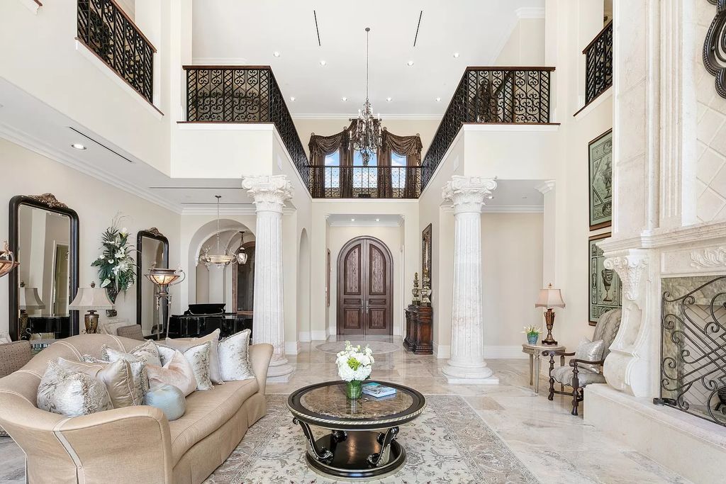 The Mansion in Boca Raton is a true residential original in South Florida nestled on a coveted lot with 258 feet of water frontage now available for sale. This home located at 700 Osprey Point Cir, Boca Raton, Florida