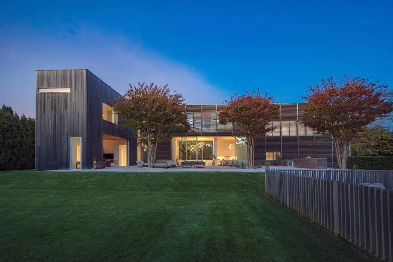 A $18,000,000 Eco-friendly Home in Sag Harbor New York Recently Constructed by The Highest Standards