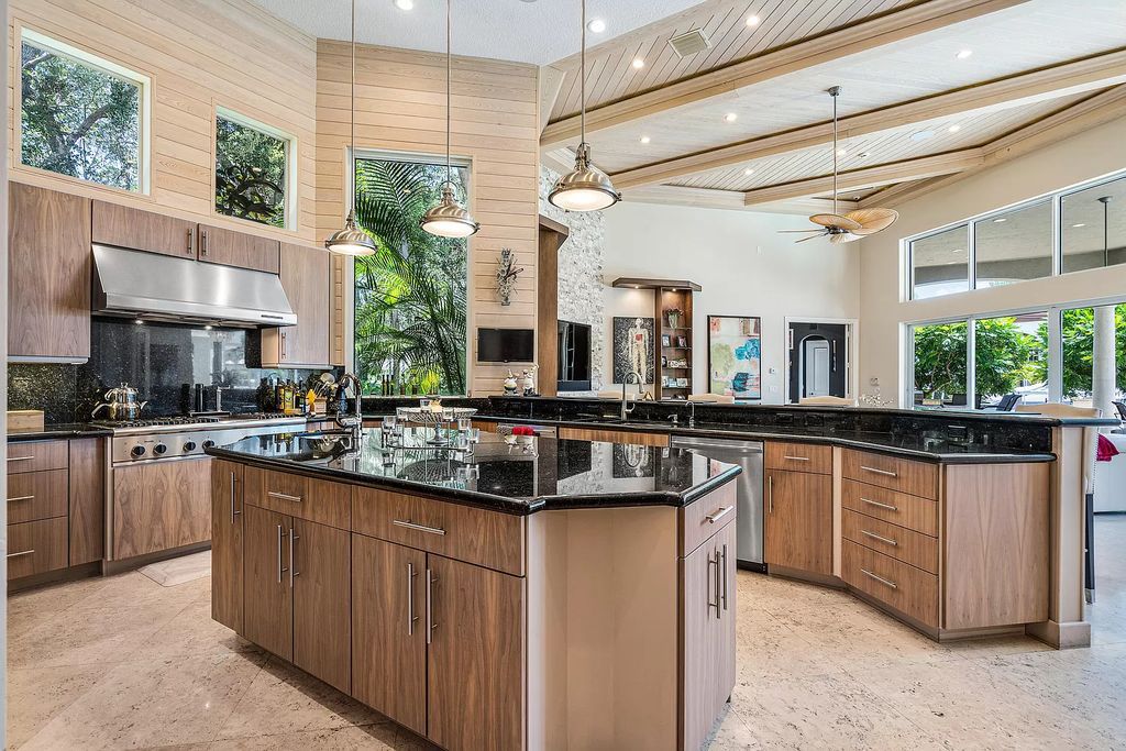 The Property in North Palm Beach, an ocean accessible estate boasts a grandeur yet exclusive lifestyle in one of North Palm Beach County's finest deep water private gated community is now available for sale. This home located at 768 Harbour Isles Way, North Palm Beach, Florida 