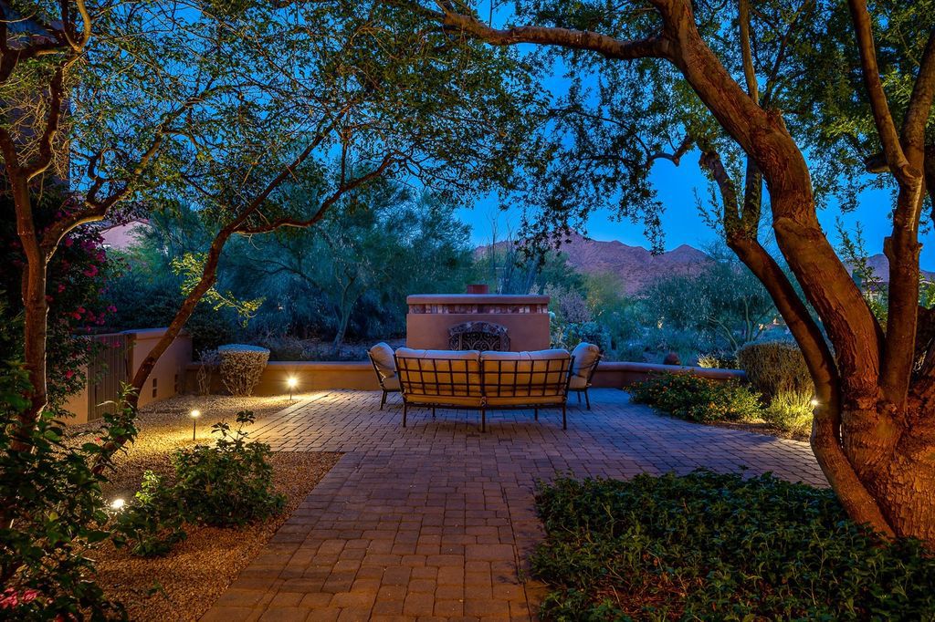 The Home in Scottsdale, a magnificent retreat has so many special enhancements offering spectacular views of the McDowell Mountains. This home located at 9820 E Thompson Peak Pkwy UNIT 824, Scottsdale, Arizona.